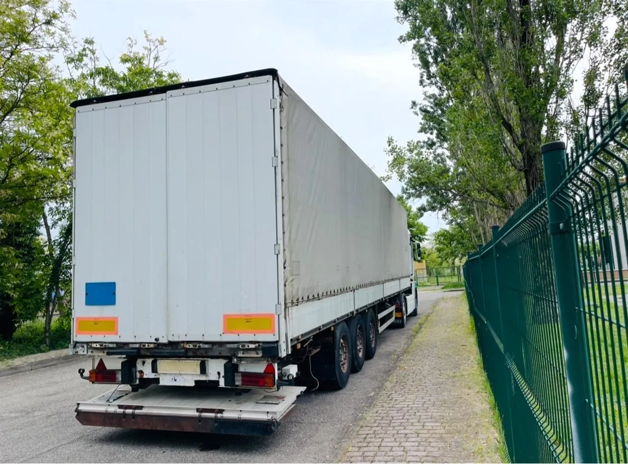 Rimorkio Schmitz + SPOND HIDRAULIKE VETE 48000EUROOO