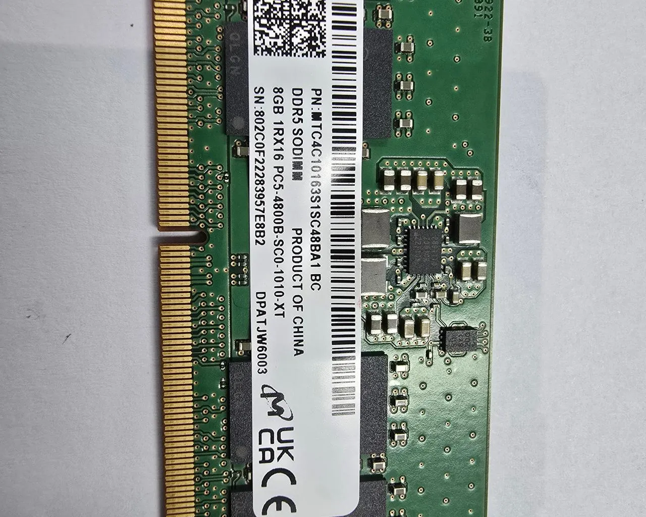 Shitet ram ddr5 per laptop