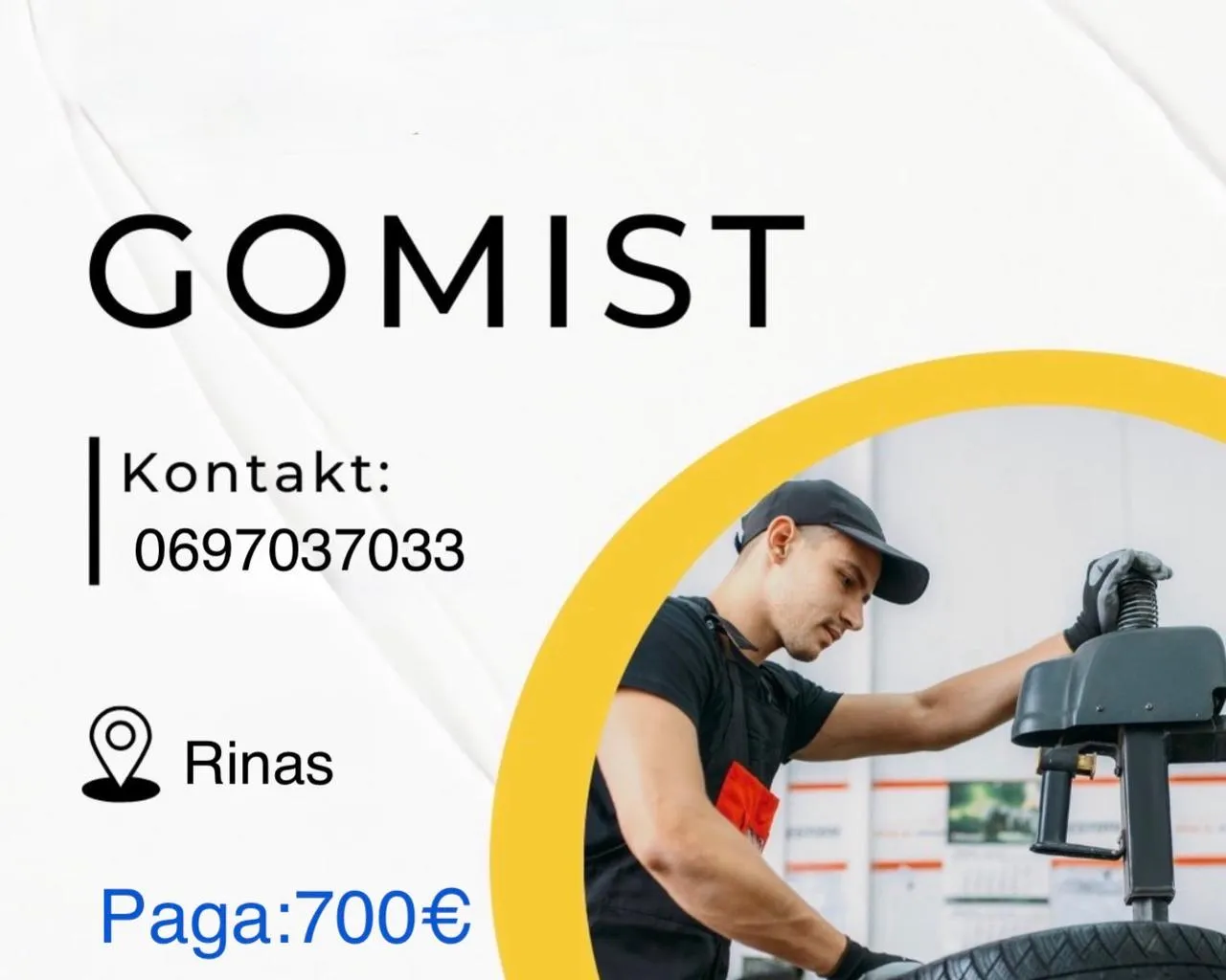Gomistier me eksperienc