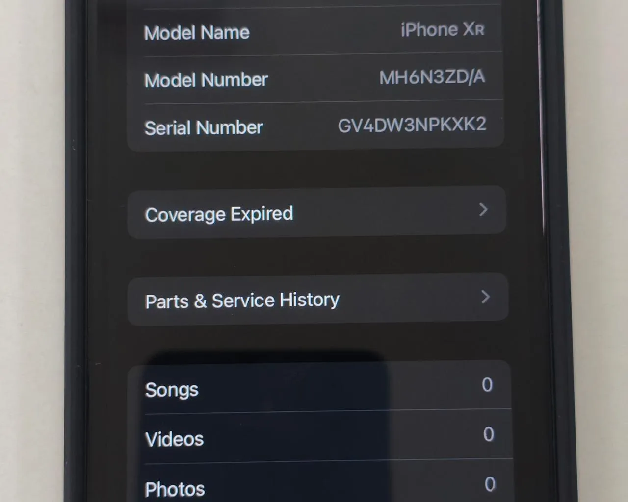 ShiturAPPLE IPHONE XR 64GB, WHITE, BATERI 78%,sim unlocked-1