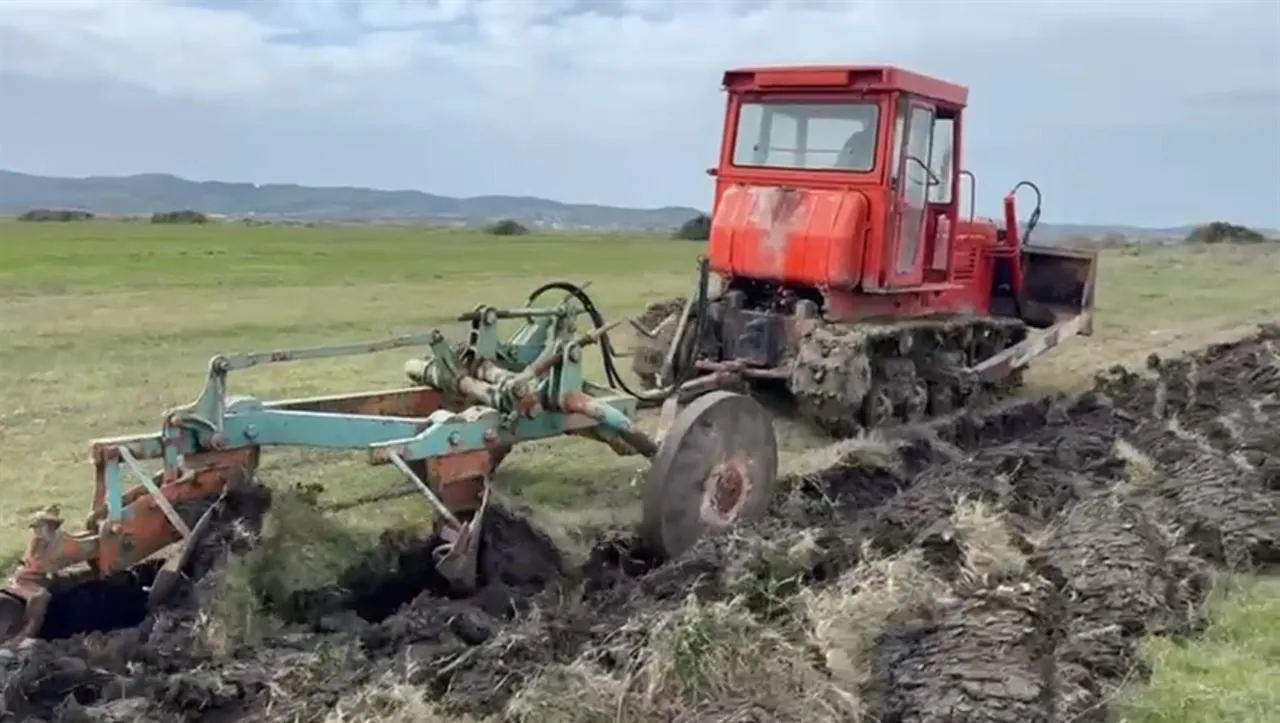 Traktor me zinxhira