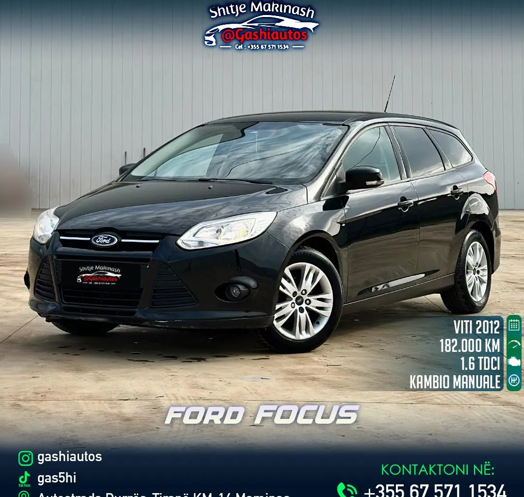 FORD FOCUS 1.6 6MARRSHE SW 2012