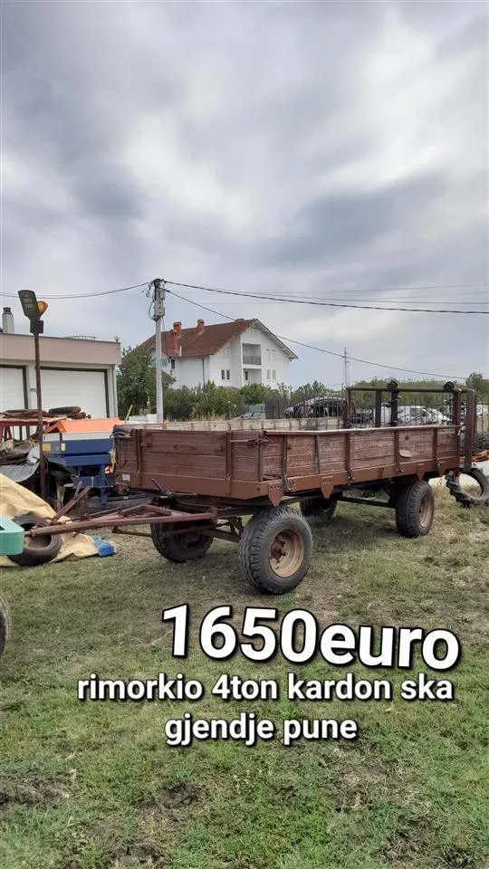 Rimorkio prekolic per pleh natyral kardon ska gjendje e perd