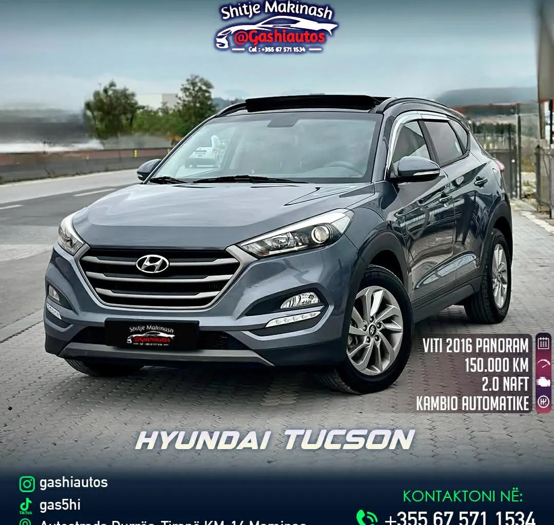 HYUNDAI TUCSON 2.0 NAFTE 2016