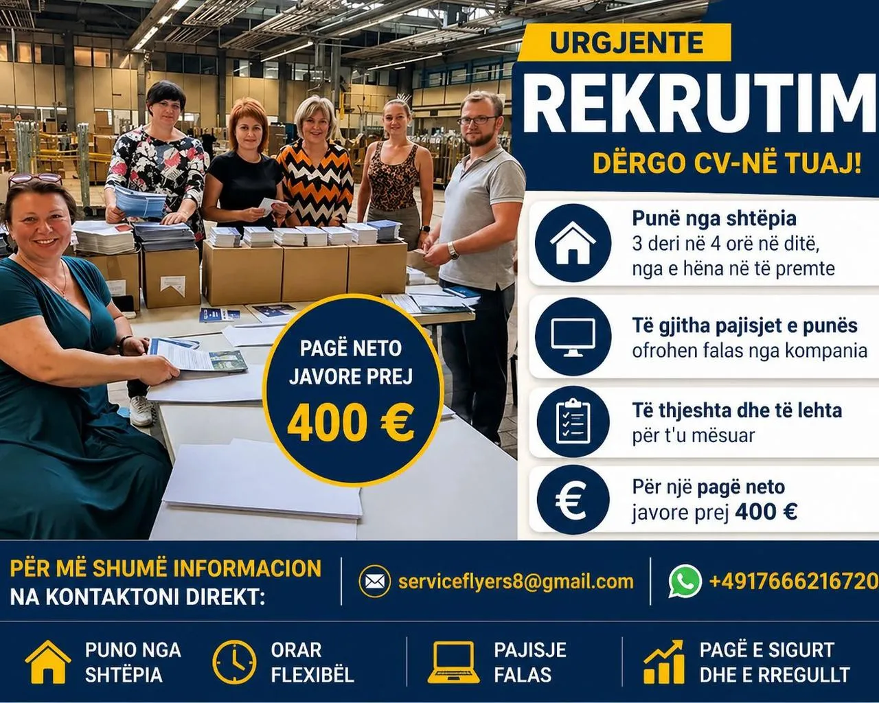 NJOFITIM PËR PUNË! (Afati i fundit: E hënë)